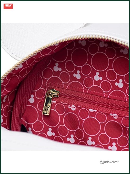 Loungefly Minnie Mouse Classic Series Mini Backpack - The Sweetheart Faux main image 6